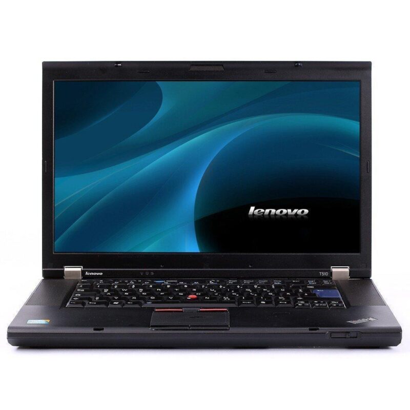 Refurbished Lenovo ThinkPad T510- 15''inch screen -Core i5 -4GB - SSD 120 GB DVD drive