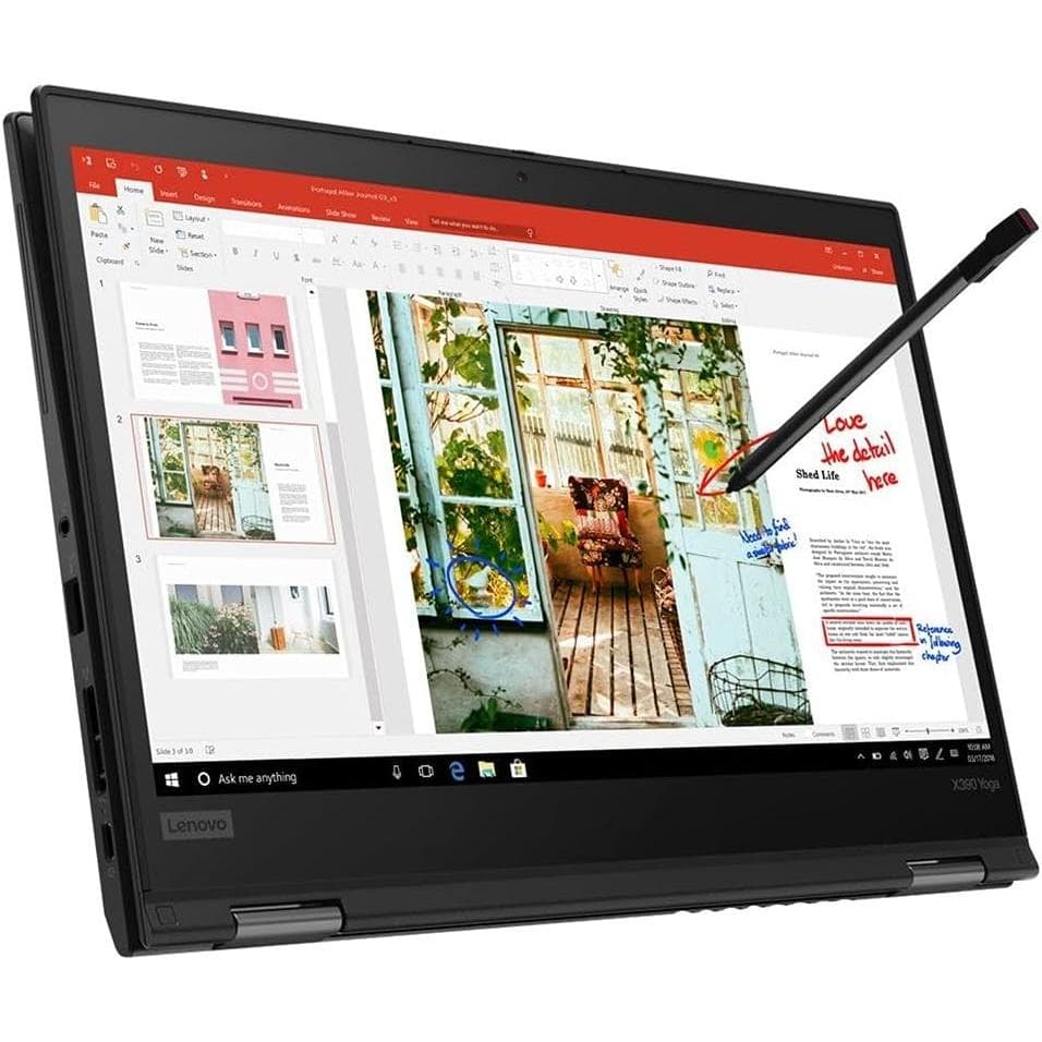 Refurbished Lenovo ThinkPad X390 Yoga 13" Touchscreen Laptop | Intel Core i7 8th Gen | 16GB RAM | 256GB SSD